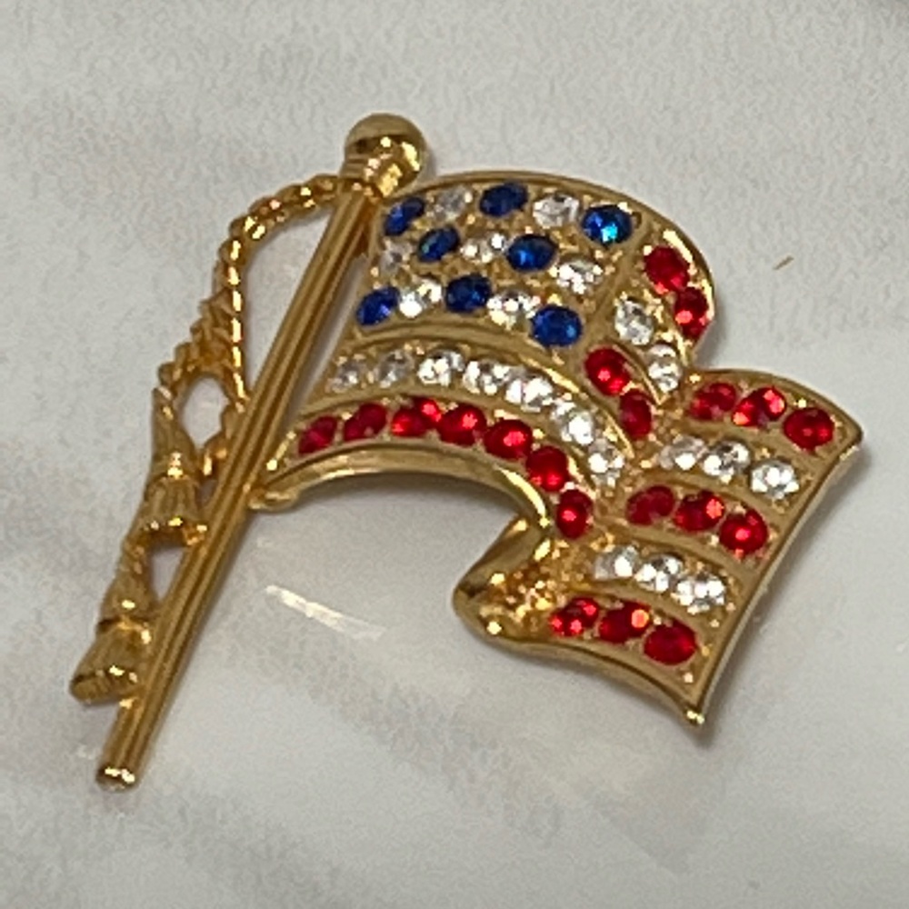 Vintage Napier FLAG Pin/ Brooch